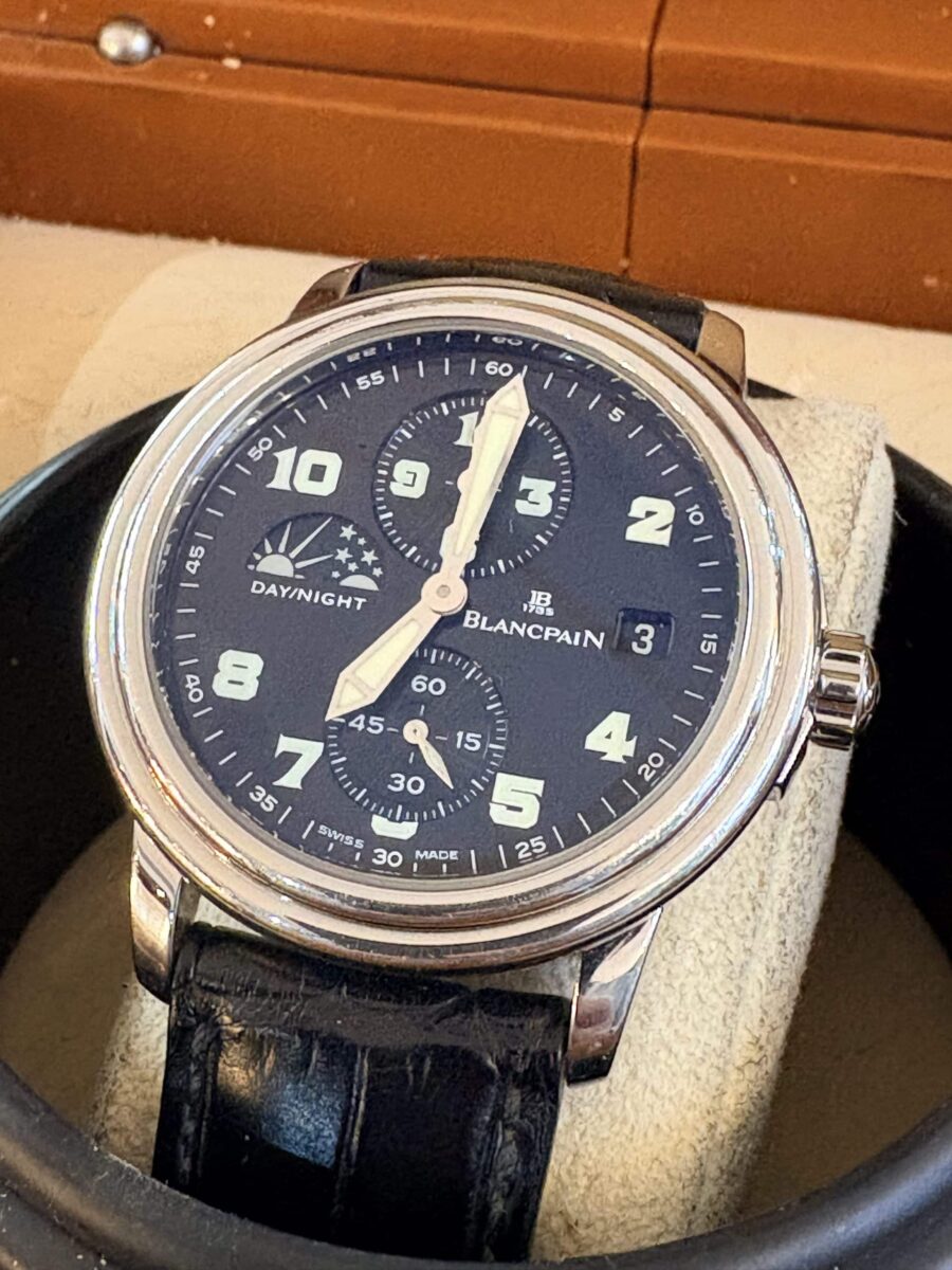 Blancpain Leman Double Time Zone Steel 38mm ref.2160-1130 | Gothelf A. Watches — 4