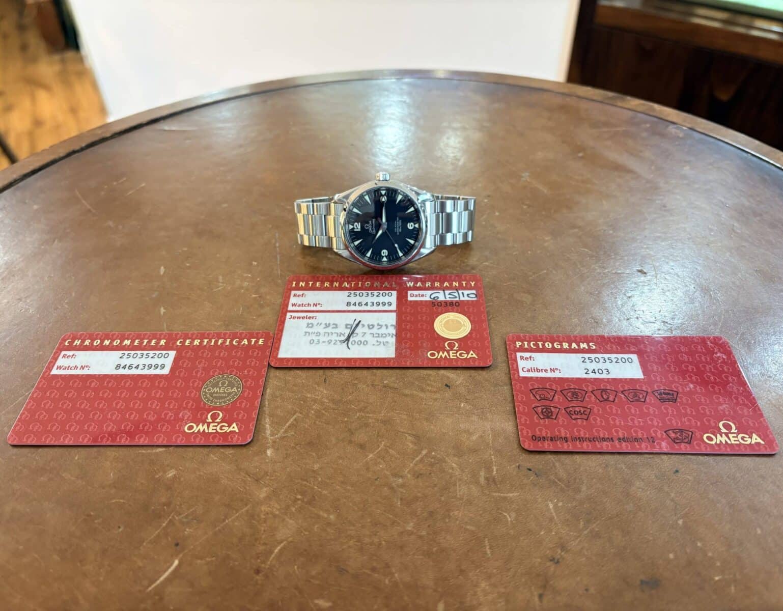 Omega Seamaster Railmaster 39mm ref.25035200 | Gothelf A. Watches — 4