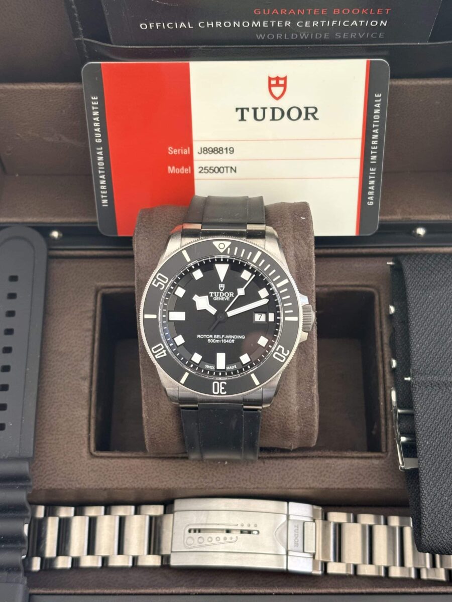 Tudor Pelagos Titanium Pre-owned 2018 full set | Gothelf A. Watches — 2