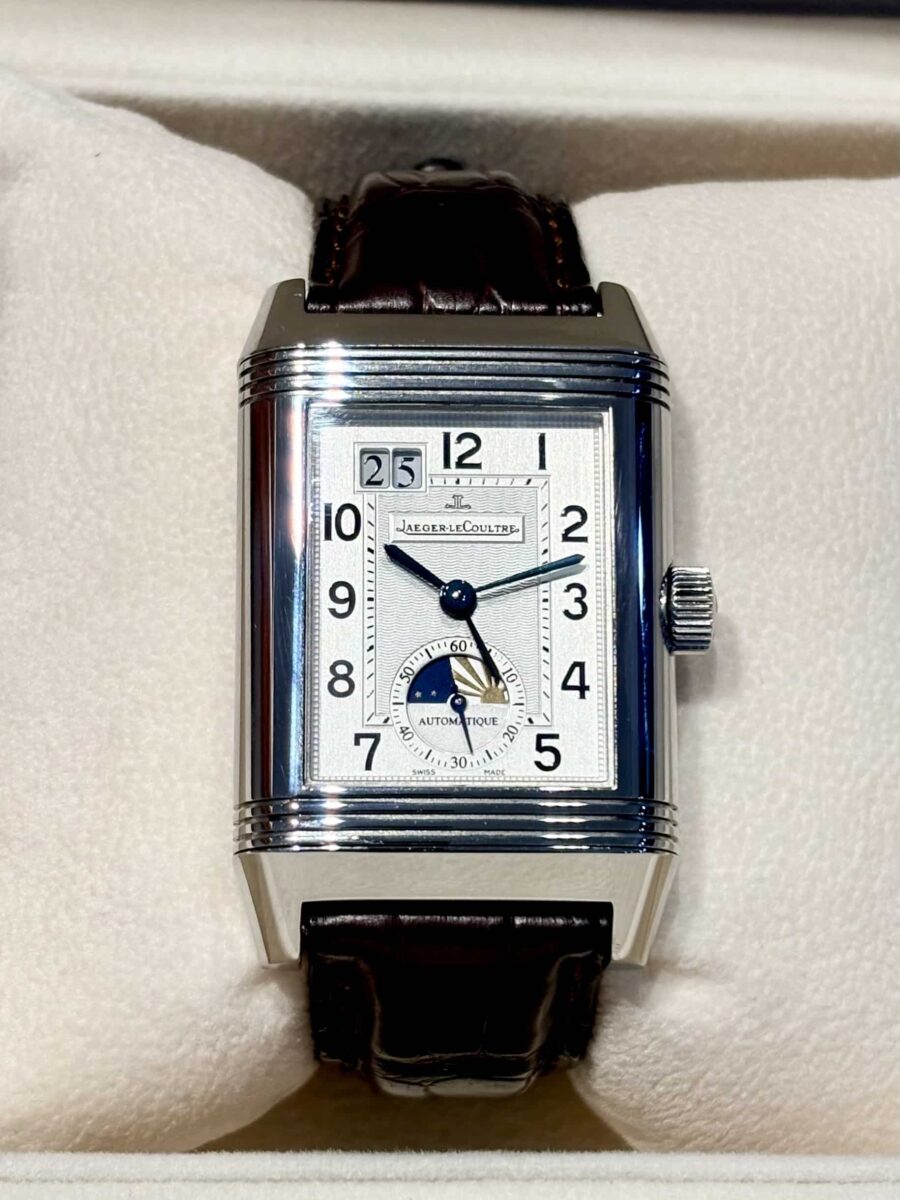 Jaeger Le-Coultre Grande Reverso Night & Day Steel Automatic | Gothelf A. Watches