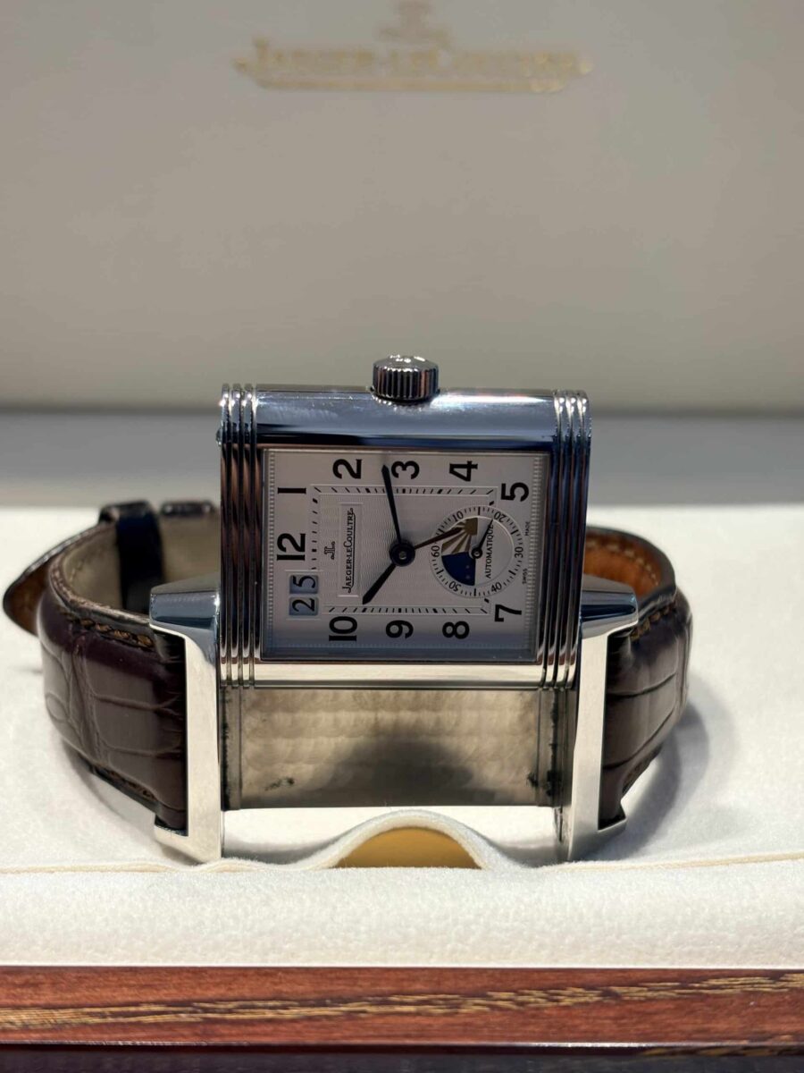 Jaeger Le-Coultre Grande Reverso Night & Day Steel Automatic | Gothelf A. Watches — 3