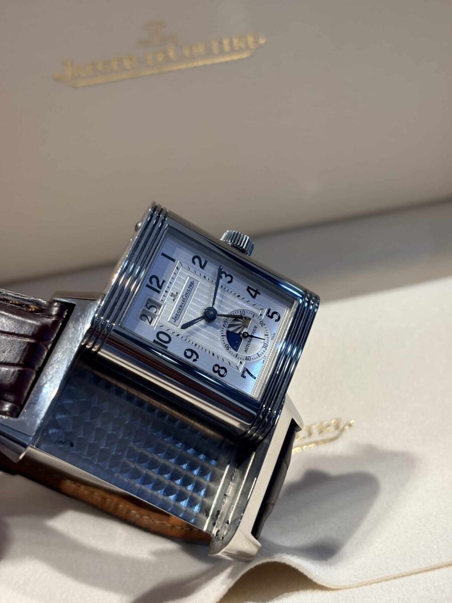 Jaeger Le-Coultre Grande Reverso Night & Day Steel Automatic | Gothelf A. Watches — 4