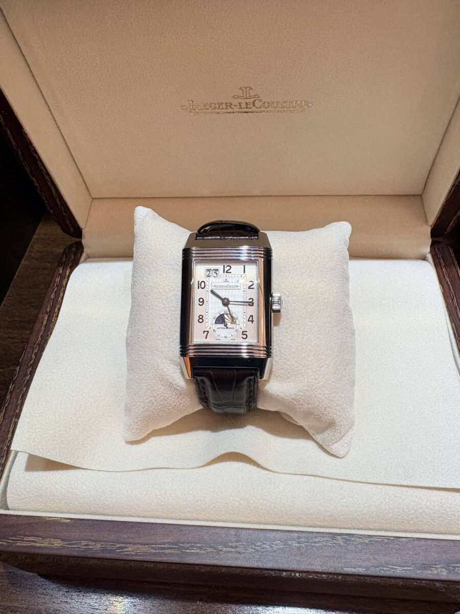 Jaeger Le-Coultre Grande Reverso Night & Day Steel Automatic | Gothelf A. Watches — 2
