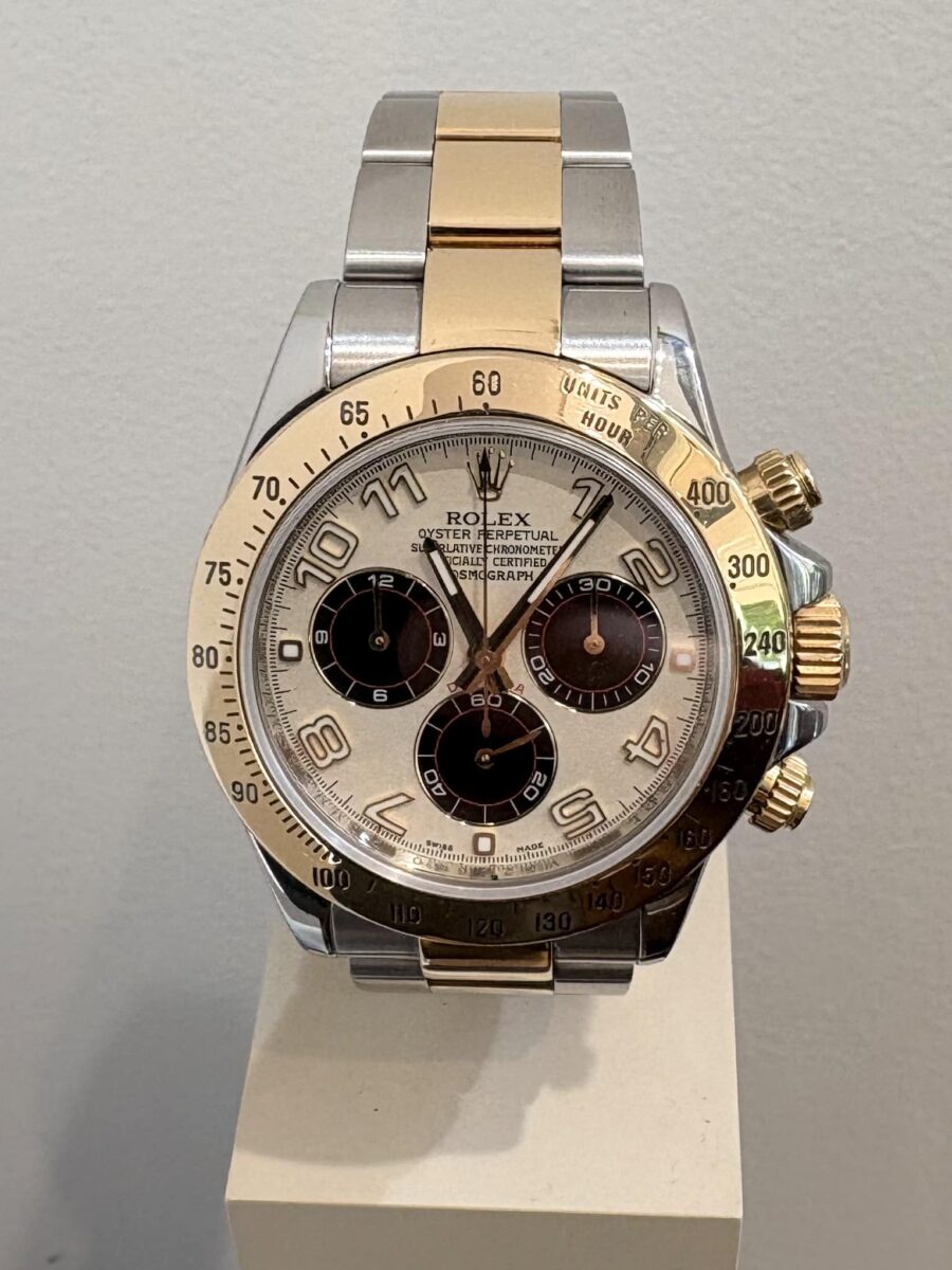 Rolex Daytona Steel & Yellow Gold Panda Dial | Gothelf A. Watches — 2