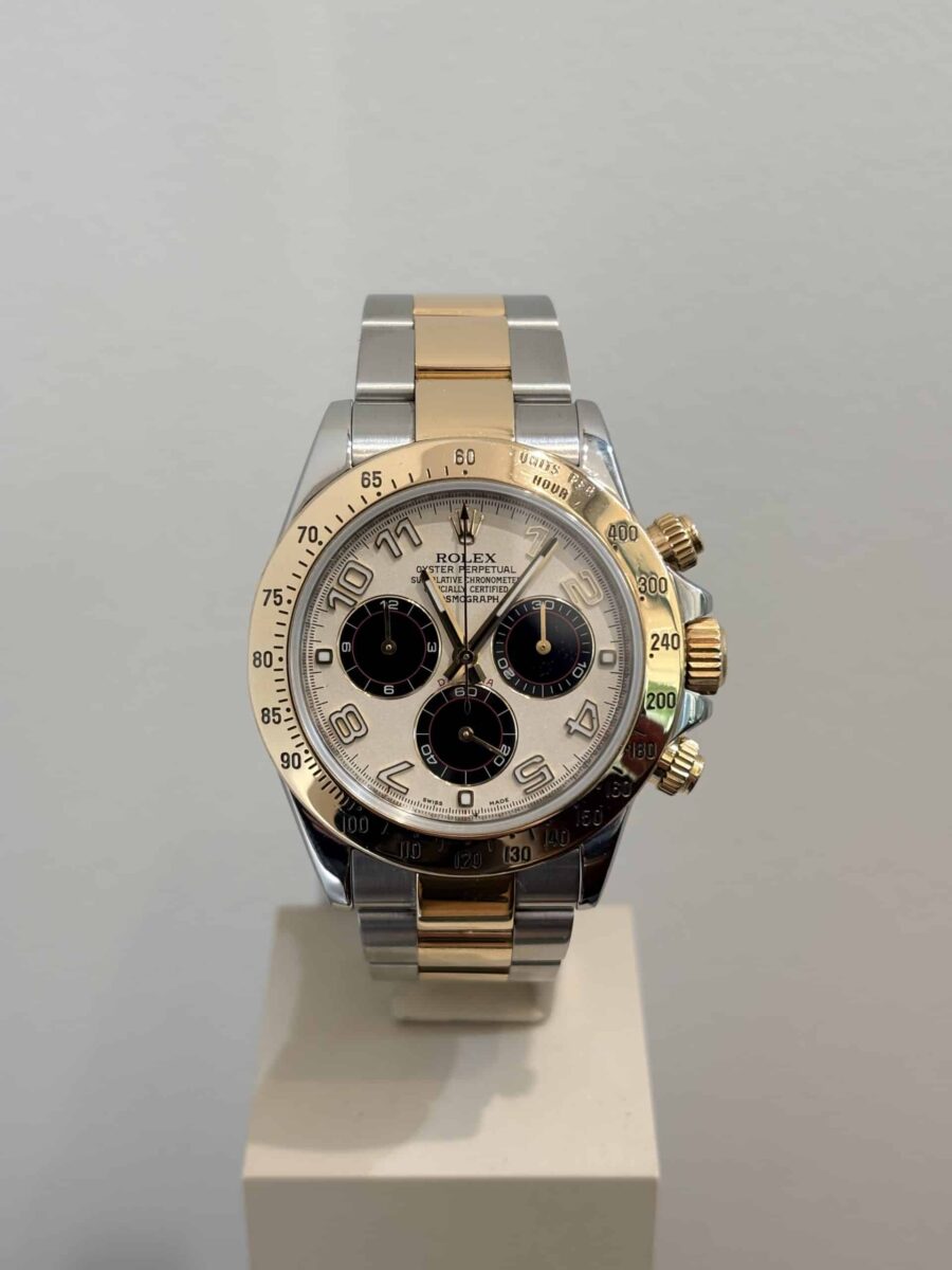 Rolex Daytona Steel & Yellow Gold Panda Dial | Gothelf A. Watches — 3
