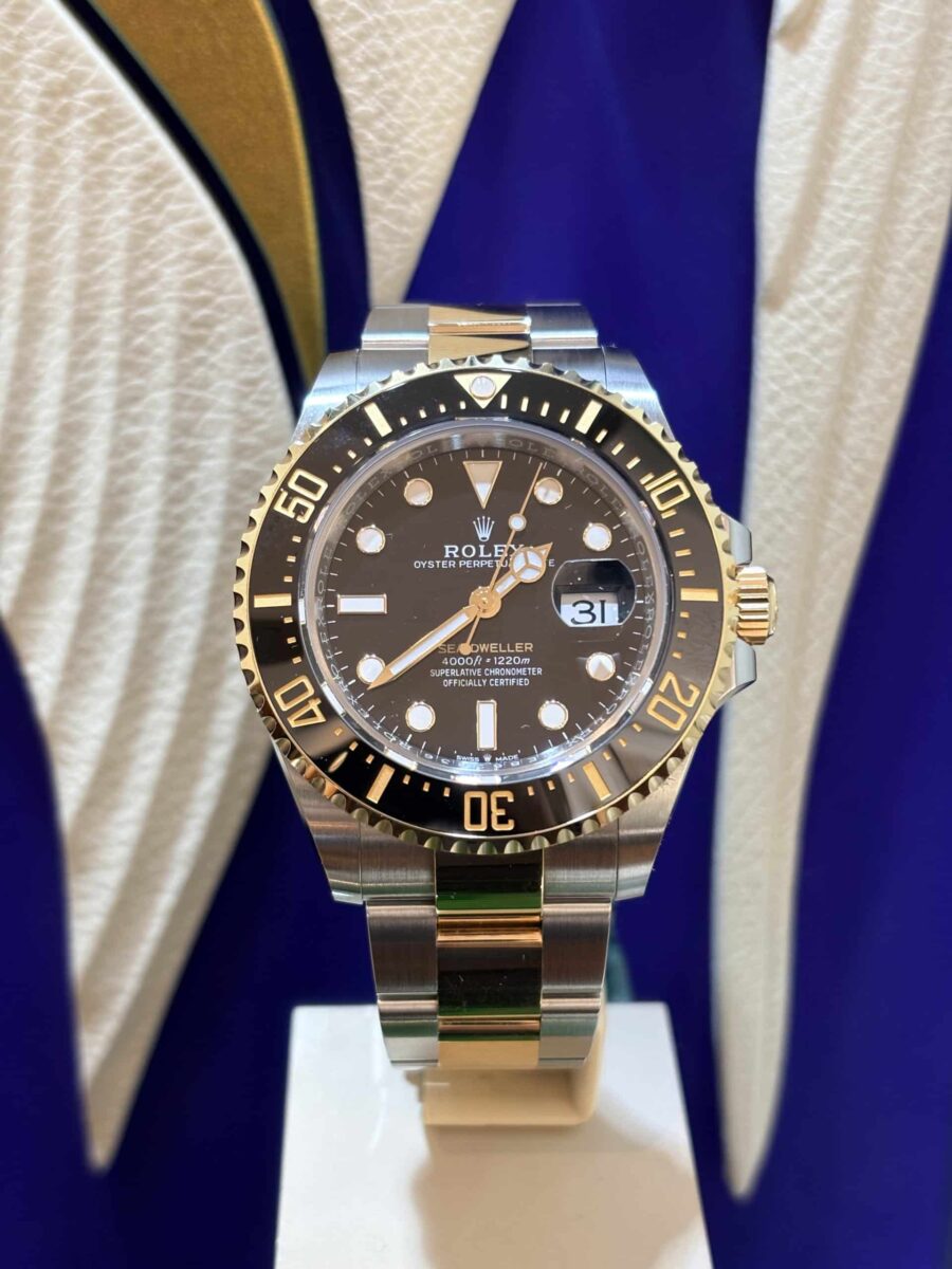 Rolex Sea-Dweller watch Oystersteel and yellow gold 43mm ref.126603 Pre-owned 2024 | Gothelf A. Watches