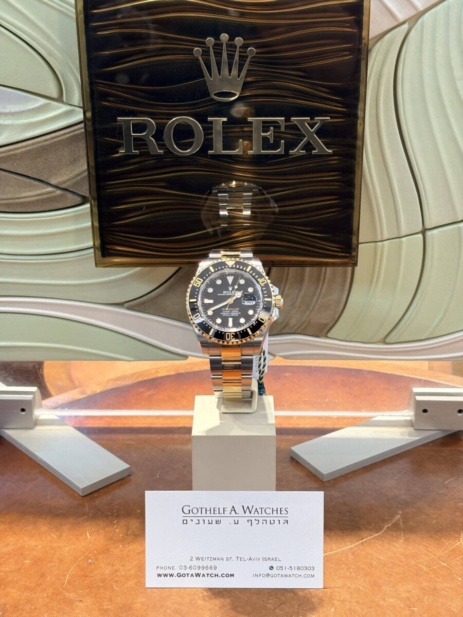 Rolex Sea-Dweller watch Oystersteel and yellow gold 43mm ref.126603 Pre-owned 2024 | Gothelf A. Watches — 3