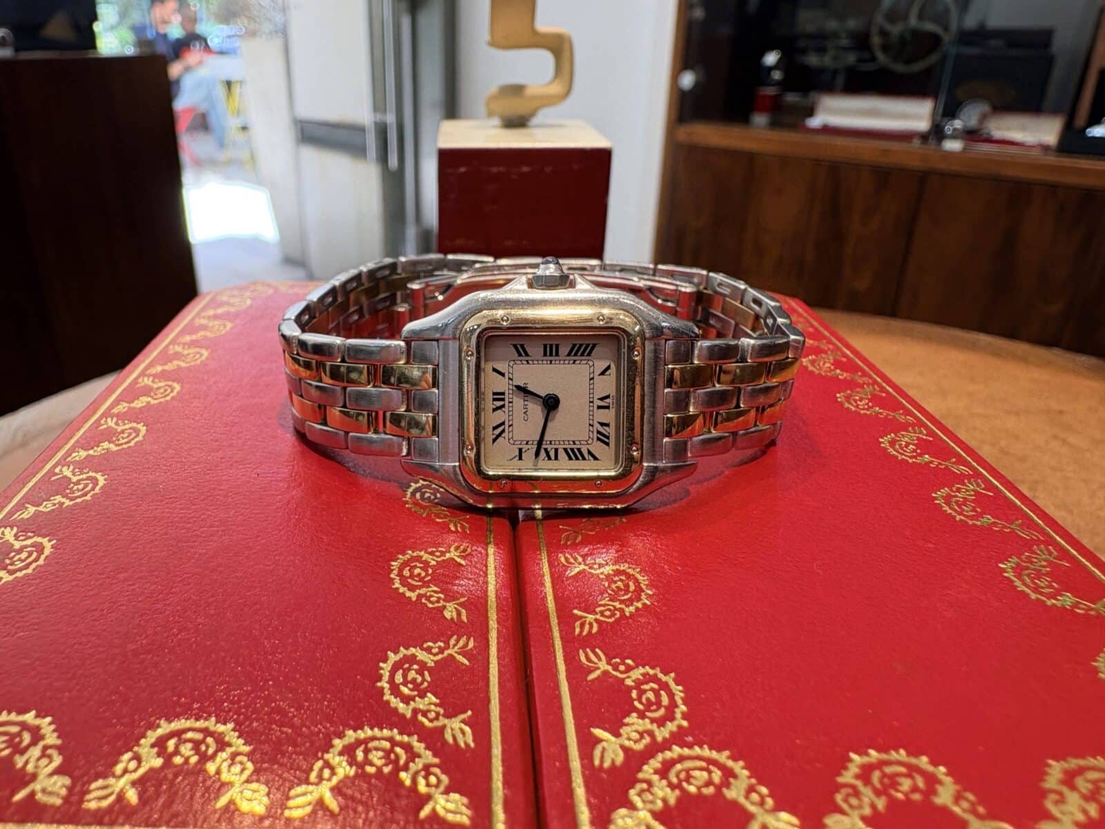 Cartier Panthere Steel & gold size small quartz movement | Gothelf A. Watches — 5
