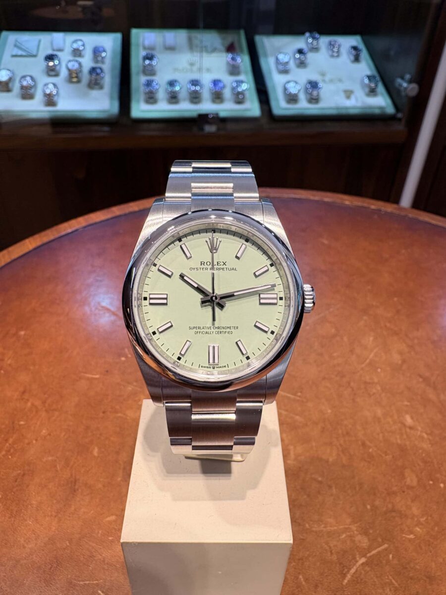 Rolex Oyster Perpetual 36mm Pistachio | Gothelf A. Watches — 2
