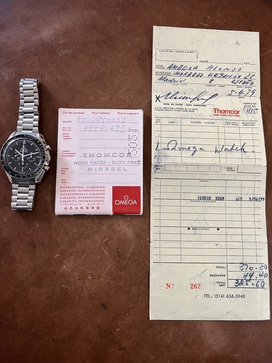 Omega Speedmaster Moonwatch Vintage 1978 Ref.145.022 + Papers!! | Gothelf A. Watches — 7