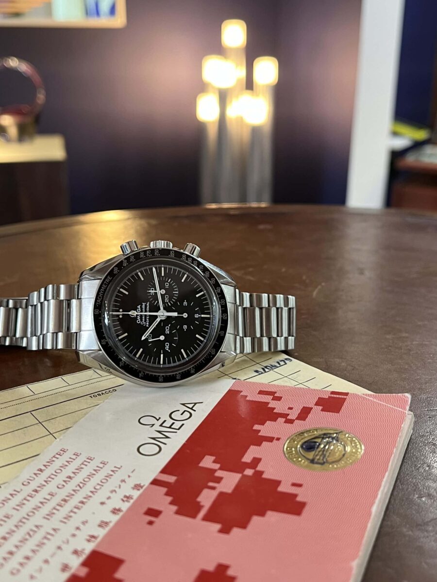 Omega Speedmaster Moonwatch Vintage 1978 Ref.145.022 + Papers!! | Gothelf A. Watches — 2