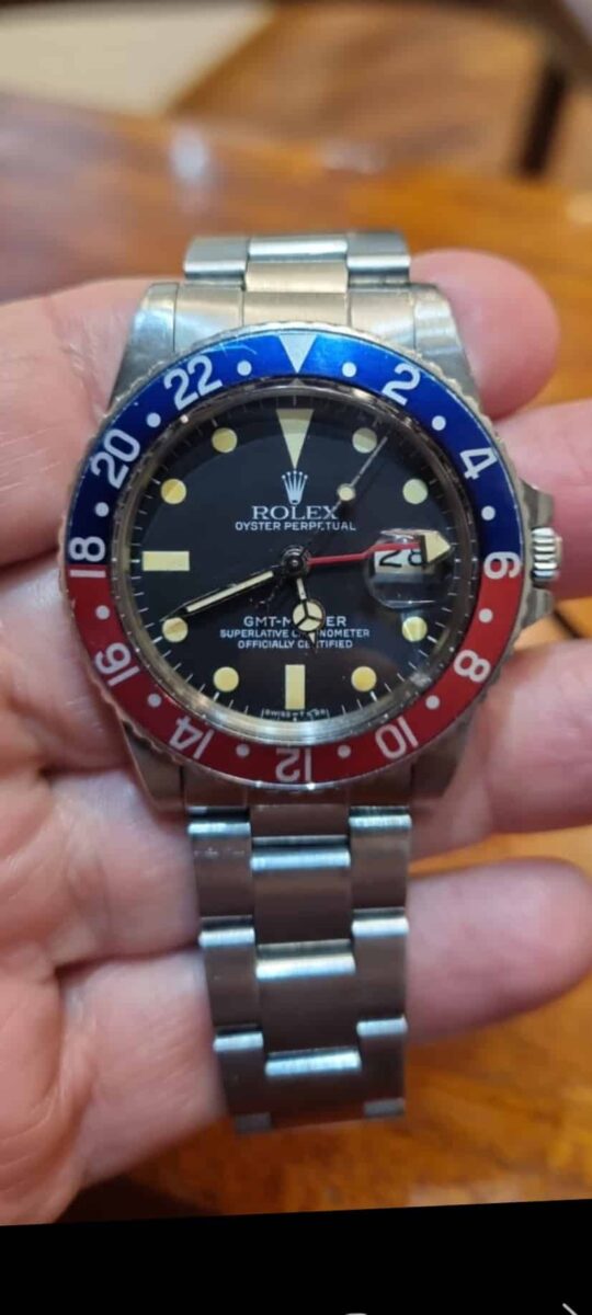 Rolex GMT Master PEPSI Vintage 1984 ref.16750 | Gothelf A. Watches — 3