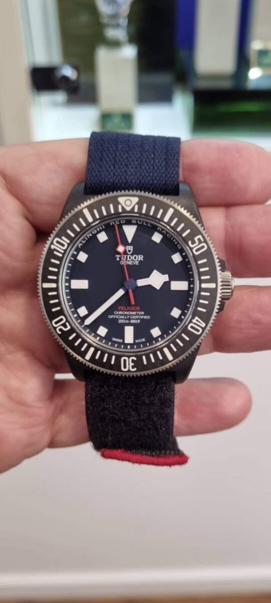 Tudor Pelagos FXD Titanium 42mm Red Bull Formula 1 2025 ref.m25707kn-0001 | Gothelf A. Watches — 2
