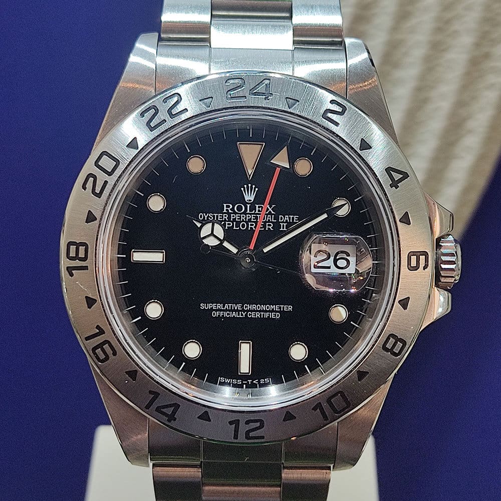 Rolex Explorer II Steel Black Dial | Gothelf A. Watches