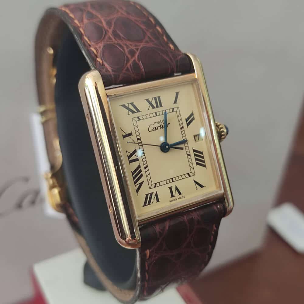 Cartier Tank Must de Cartier Gold-Plated | Gothelf A. Watches — 2