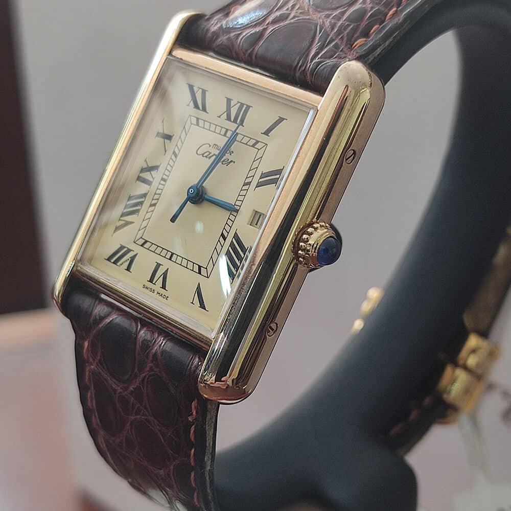 Cartier Tank Must de Cartier Gold-Plated | Gothelf A. Watches — 3