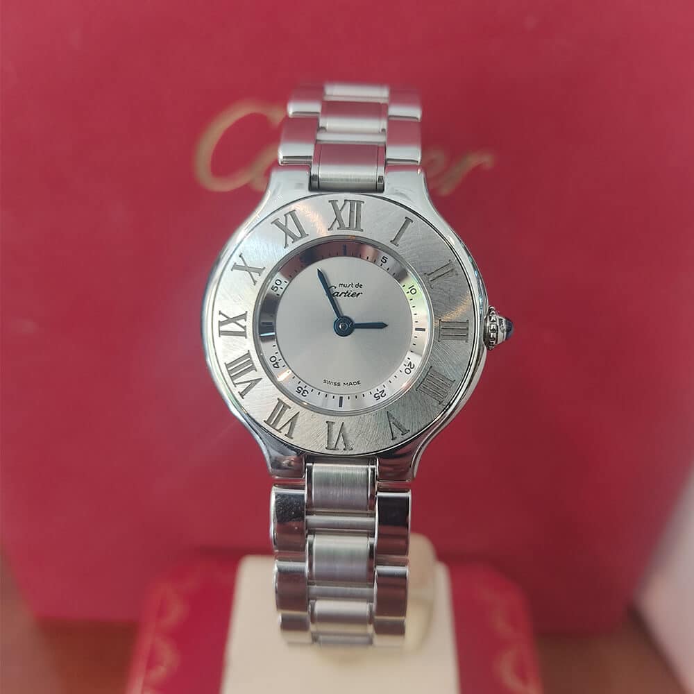 Cartier Must 21 Steel Ref.1340 ladies small | Gothelf A. Watches — 2