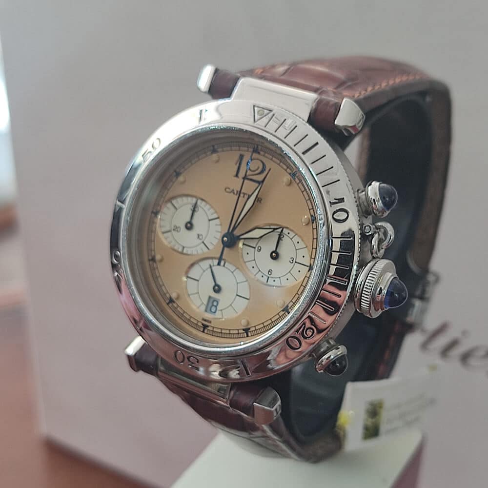 Cartier Pasha Chronograph 38mm | Gothelf A. Watches — 2