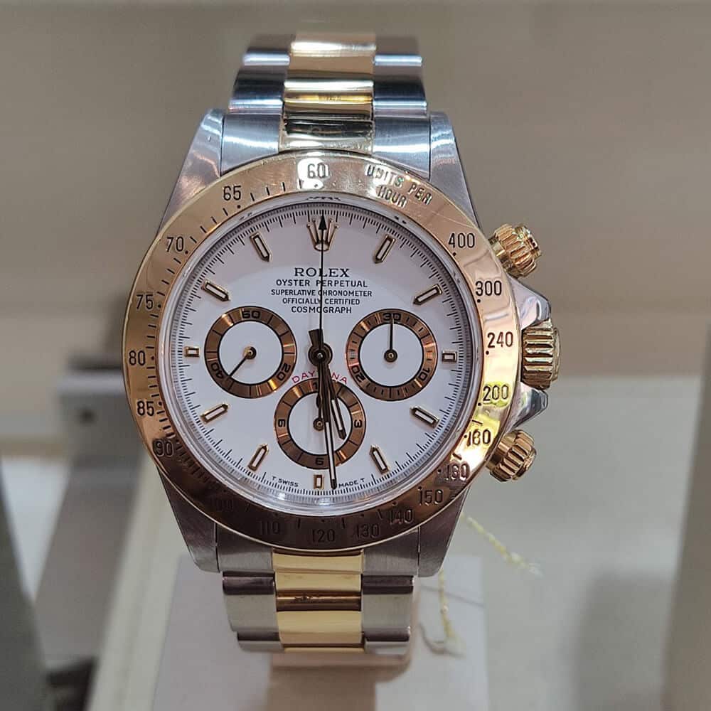 Rolex Daytona Steel & 18K Yellow Gold Zenith Movement | Gothelf A. Watches