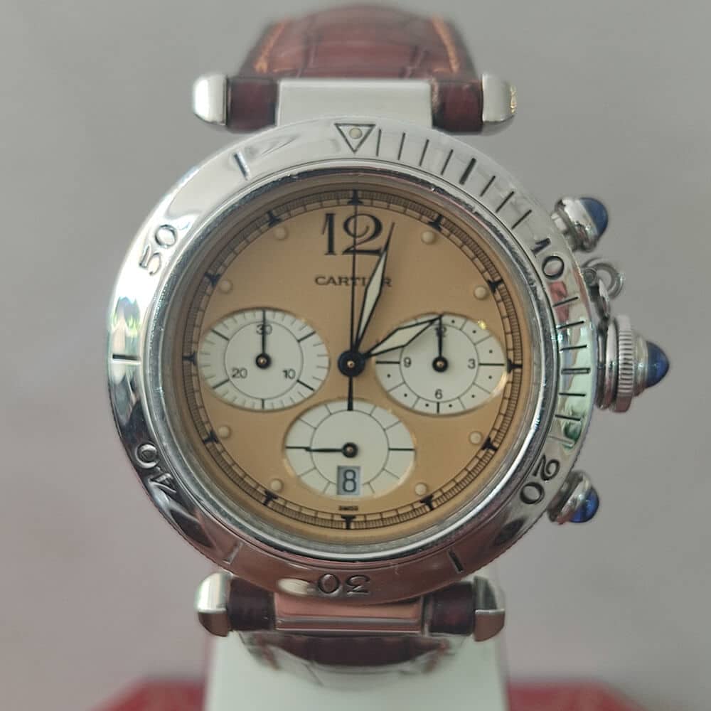 Cartier Pasha Chronograph 38mm | Gothelf A. Watches