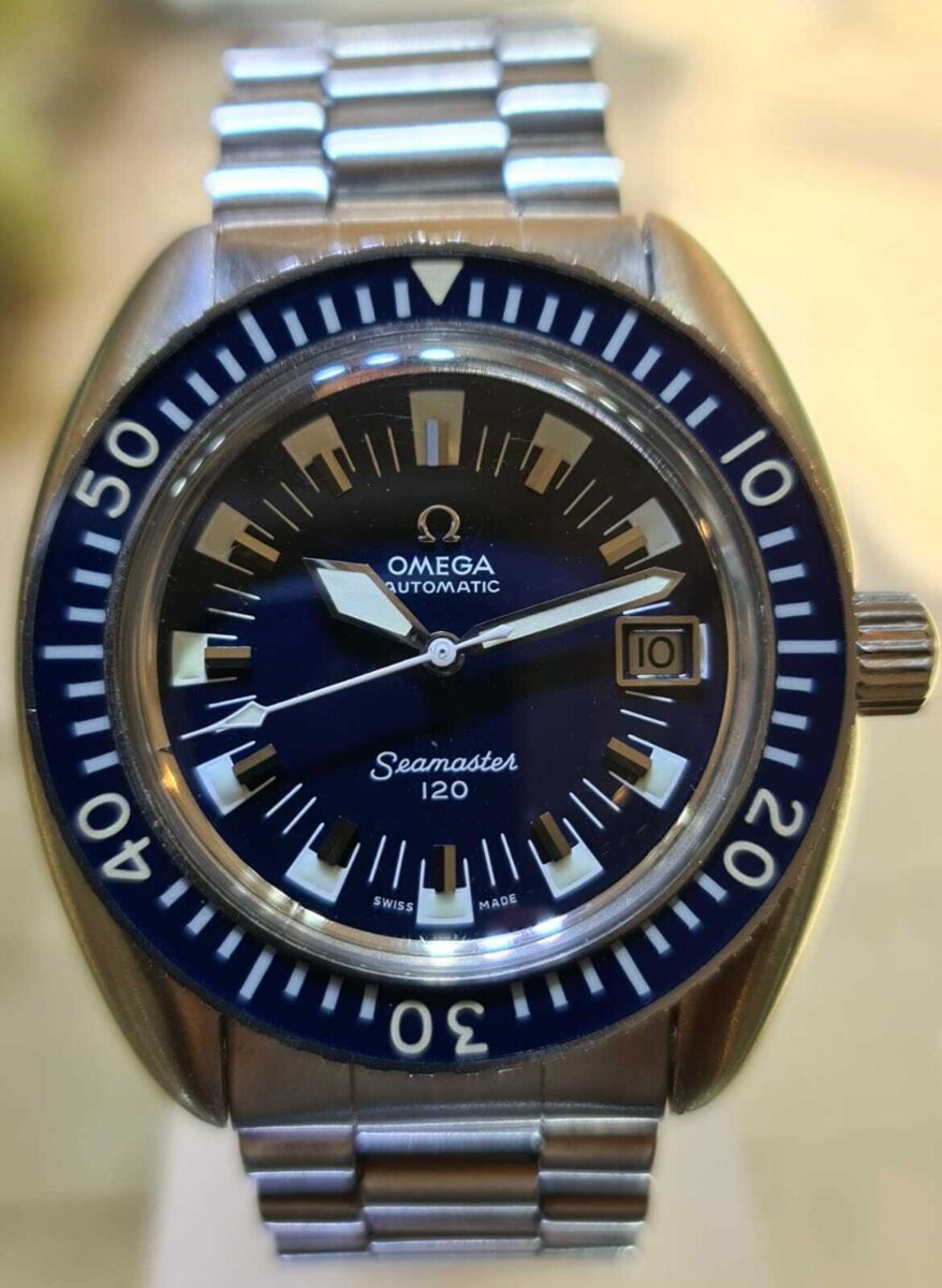 Omega Seamaster Deep Blue 120m- Vintage | Gothelf A. Watches