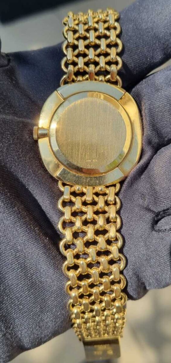 PATEK PHILIPPE ELLIPSE REFERENCE 3844 CIRCA 1980 YELLOW GOLD | Gothelf A. Watches — 5