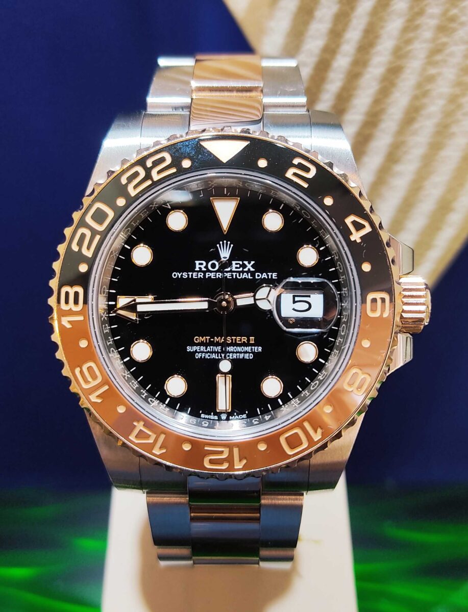 Rolex GMT-Master "Root Beer" Steel & Rose Gold | Gothelf A. Watches
