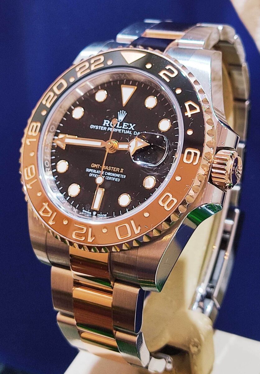Rolex GMT “Root beer” Steel & Rose Gold ref.126711CHNR PRE-OWNED-2020 | Gothelf A. Watches — 2