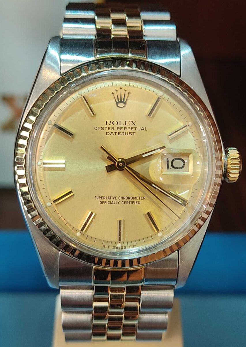 Rolex Datejust Champagne Dial 36mm Vintage | Gothelf A. Watches