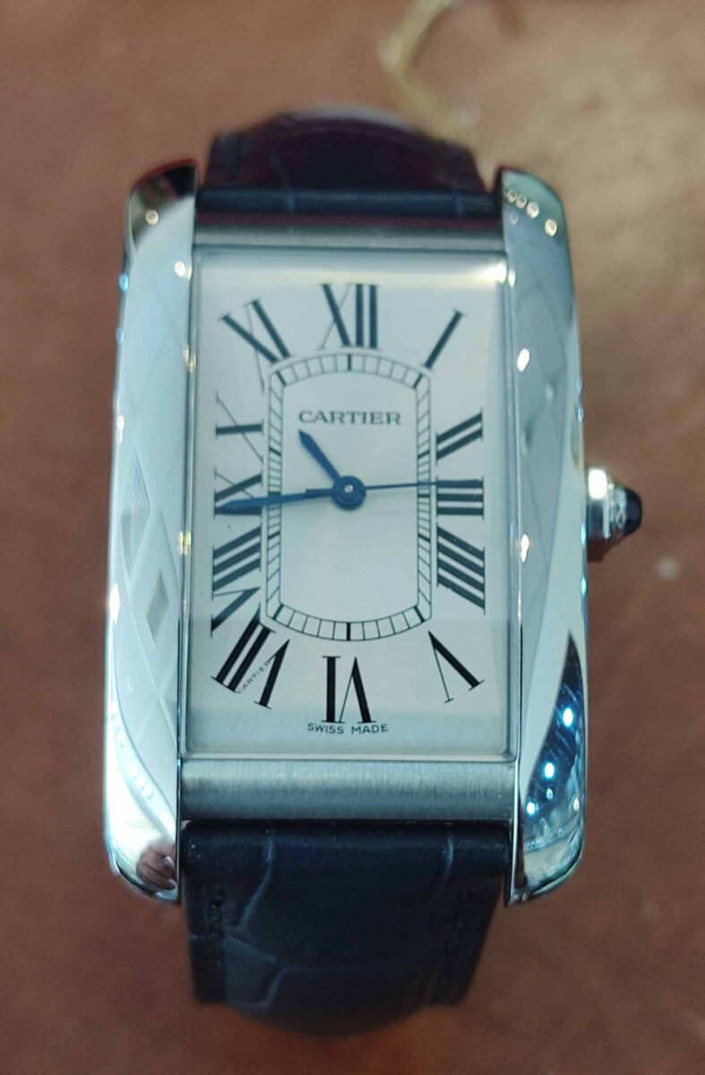 Cartier Tank Américaine Steel Automatic New | Gothelf A. Watches