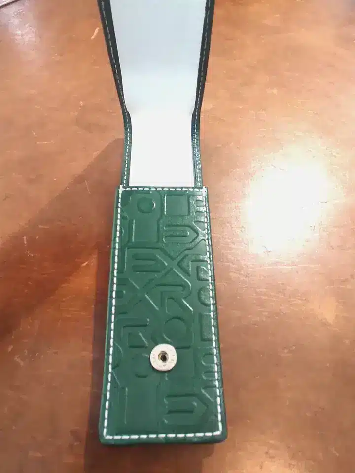 NEW Rolex Authentic Luxury Green Jubile Embossed Leather Pen Pouch Case | Gothelf A. Watches — 3