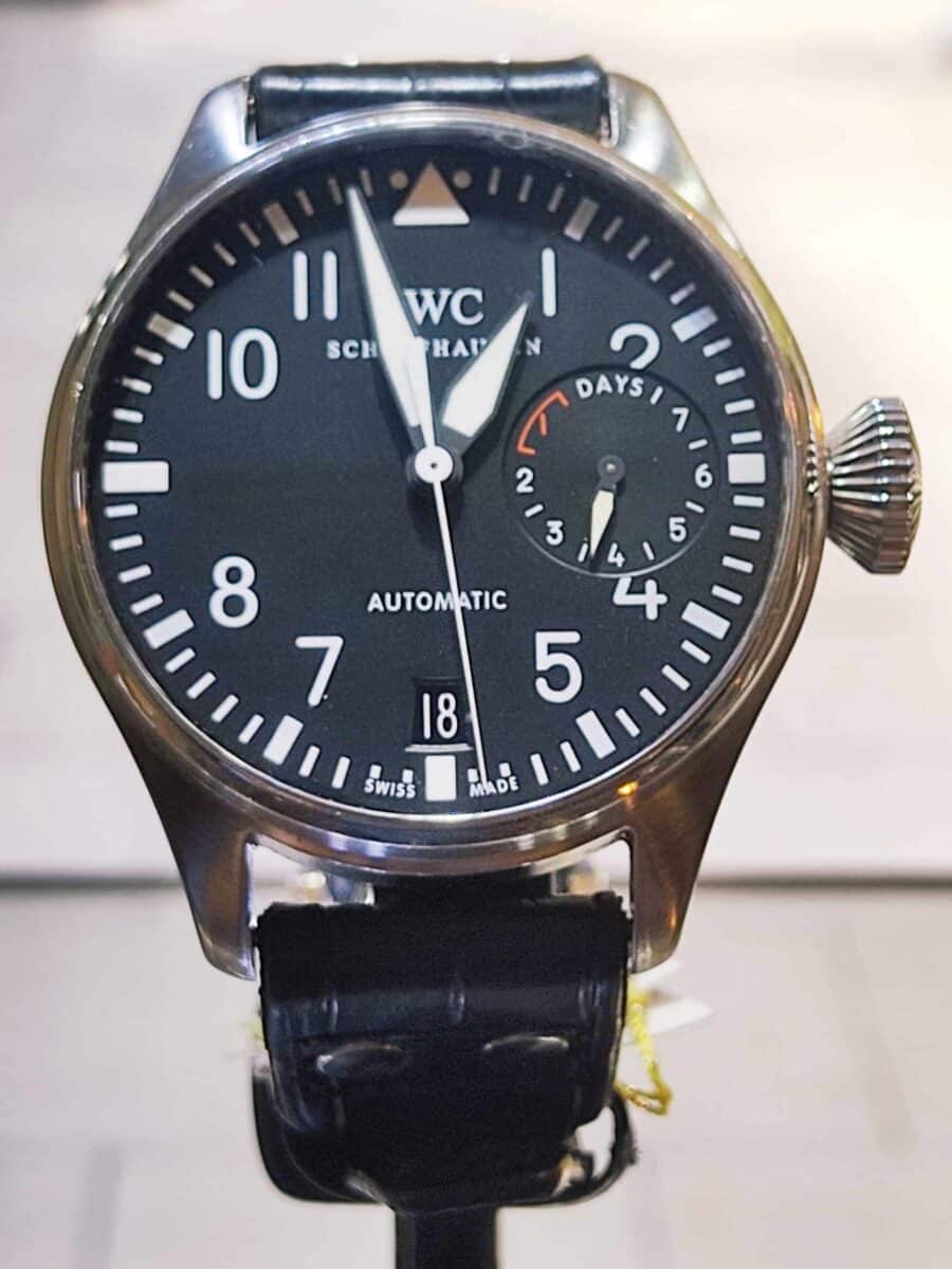 IWC ביג פילוט 46.2ממ מנגנון אוטומטי ל-7 ימים | גוטהלף ע. שעונים — 4