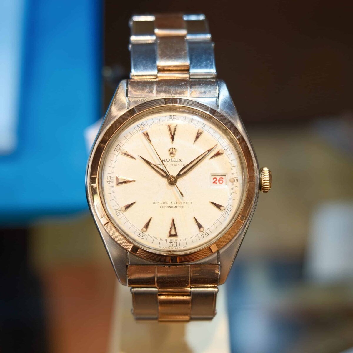 Rolex Oyster Perpetual Rare Red Gold 5031 | Gothelf A. Watches