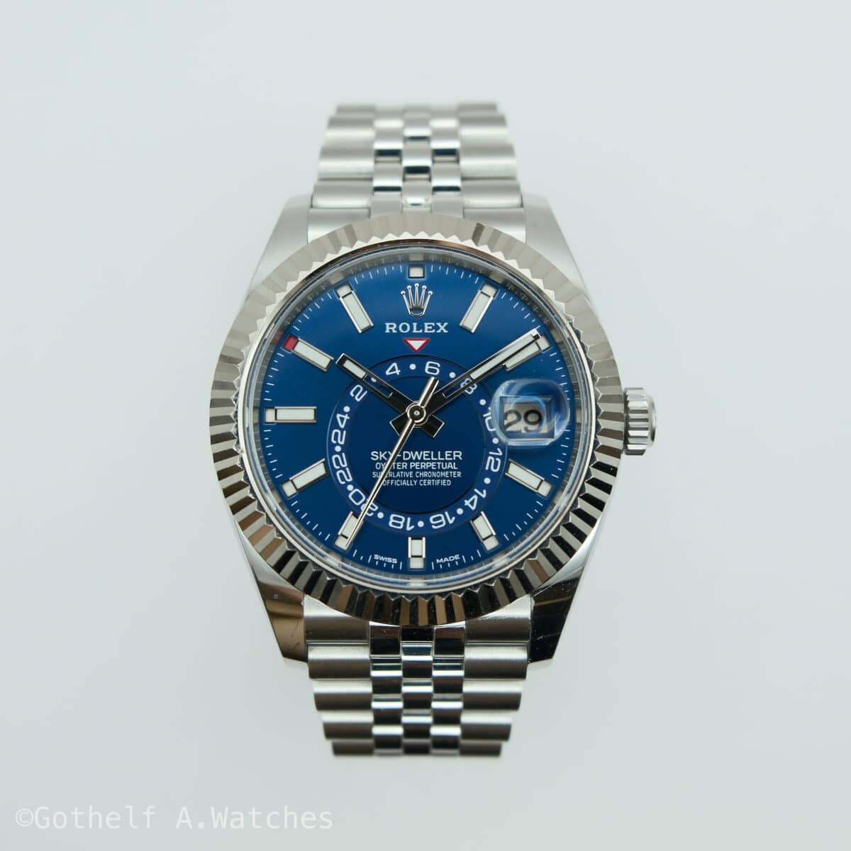 Rolex Sky Dweller Steel Blue Dial 2023 | Gothelf A. Watches