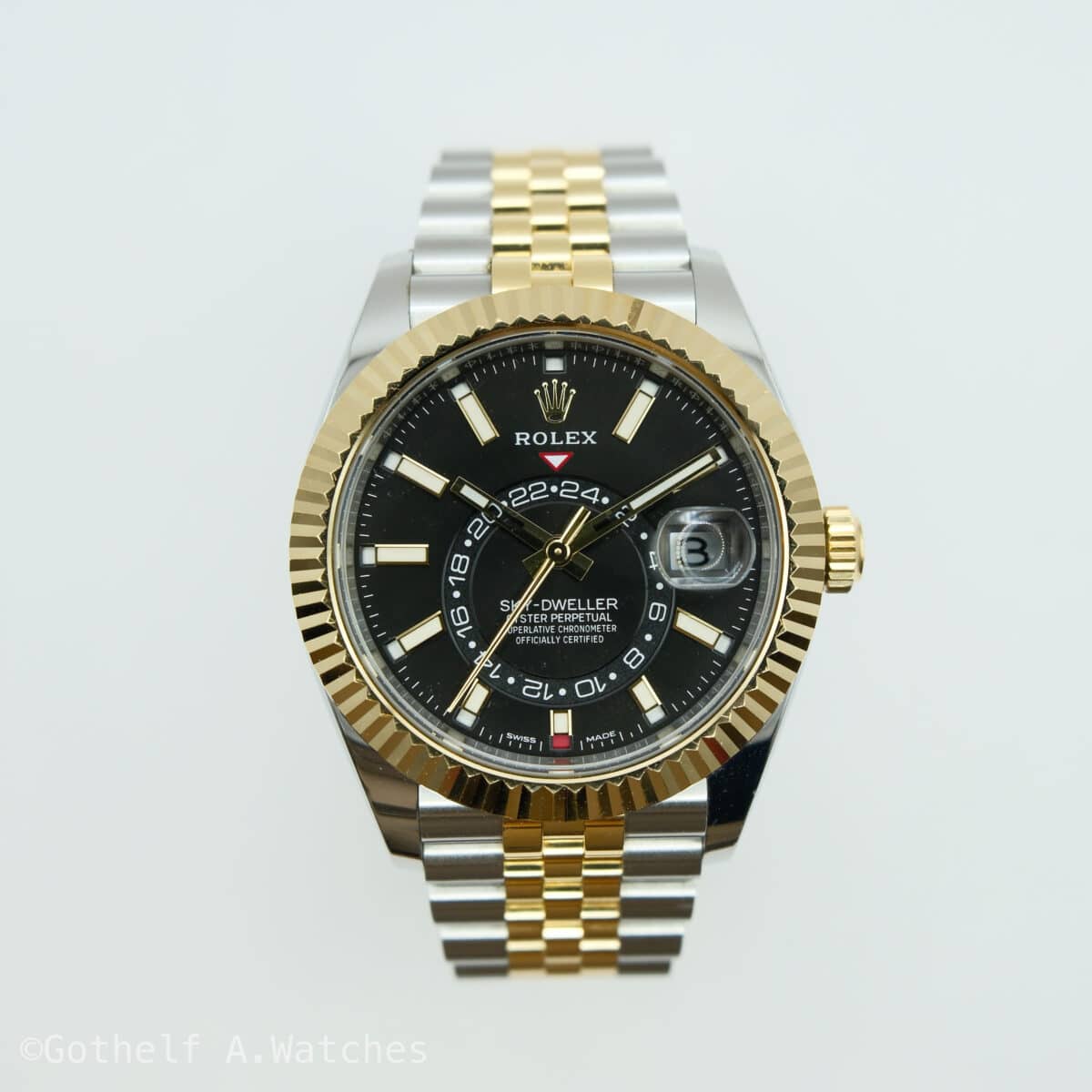 Rolex Sky-Dweller Two- Tone Yellow Gold 2023 | Gothelf A. Watches