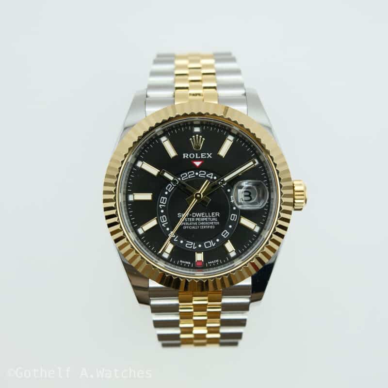 Rolex Sky-Dweller Two- Tone Yellow Gold 2023 | Gothelf A. Watches