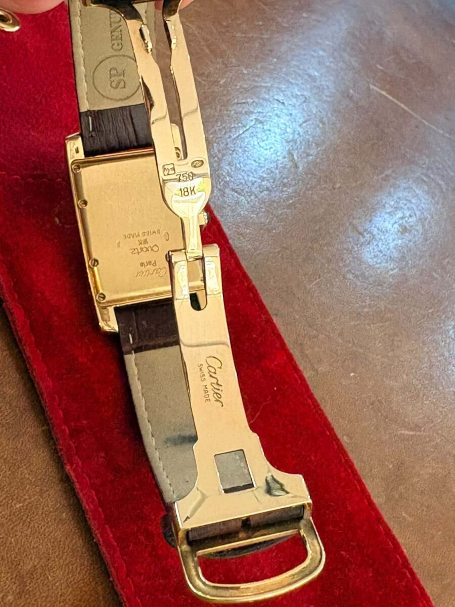 Cartier Tank Americaine 18K Yellow Gold Ref. 811905 | Gothelf A. Watches — 2