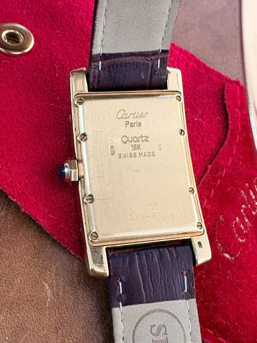 Cartier Tank Americaine 18K Yellow Gold Ref. 811905 | Gothelf A. Watches — 3